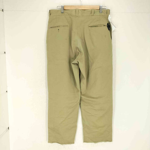 ユーエスアーミー U.S. ARMY 70s 両爪 RAPIDジップ Chino Trousers メンズ 36