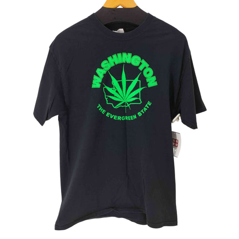 ポートアンドカンパニー PORT and COMPANY 00S S/S フロントプリントデザインクルーネックTシャツ メンズ