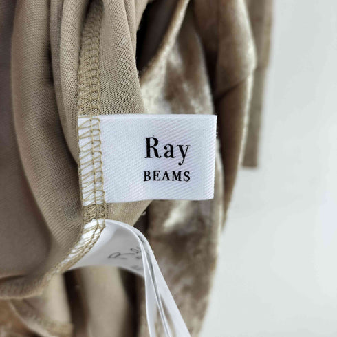 レイビームス Ray BEAMS クラッシュベロア 2way ワンピース レディース ONE SIZE