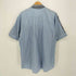 コムデギャルソンシャツ COMME des GARCONS SHIRT フランス製 ループカラー ドッキングストライプシャツ メンズ JPN:L