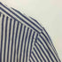 コムデギャルソンシャツ COMME des GARCONS SHIRT フランス製 ループカラー ドッキングストライプシャツ メンズ JPN:L