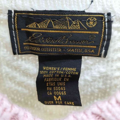 エディーバウアー Eddie Bauer 80-90S USA製 チルデンニット レディース import:M