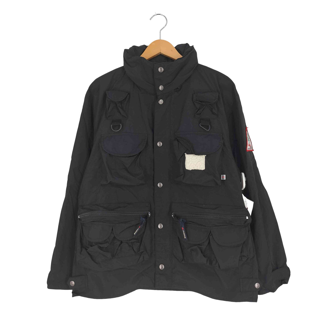 【新品タグ付き】Woods フィッシングジャケット　ナイロンジャケット ウッズカナダ woods canada ナイロン フィッシングジャケット メンズ
