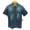 フランクリンマーシャル FRANKLIN&MARSHALL SLIM FIT イタリア製 半袖デニムシャツ メンズ S