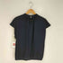 ユナイテッドアローズグリーンレーベルリラクシング UNITED ARROWS green label relaxing DP ギャザー ハイネック ショートスリーブ ブラウス レディース