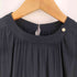 ユナイテッドアローズグリーンレーベルリラクシング UNITED ARROWS green label relaxing DP ギャザー ハイネック ショートスリーブ ブラウス レディース