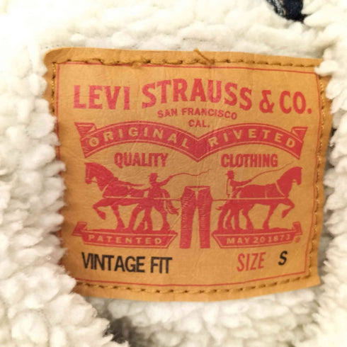 リーバイス Levis ボアデニムジャケット メンズ JPN:S