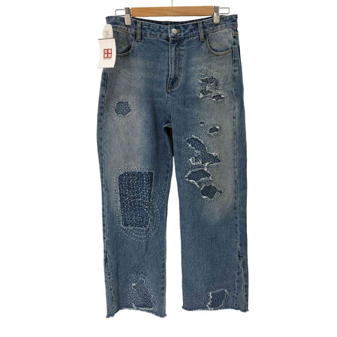 シーニューヨーク sea new york oli jeans リペア加工デニムパンツ レディース 10