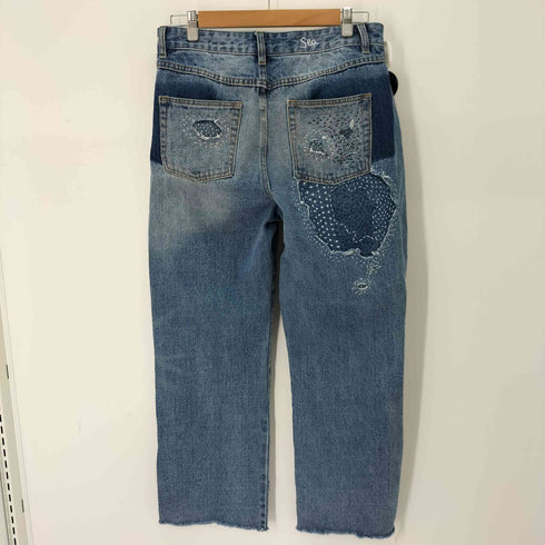 シーニューヨーク sea new york oli jeans リペア加工デニムパンツ レディース 10