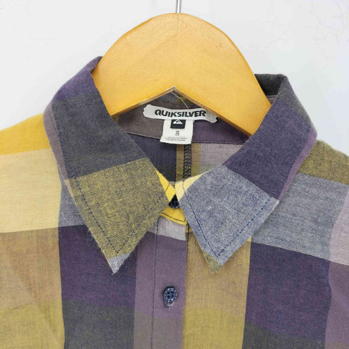 クイックシルバー Quiksilver コットンチェックシャツ レディース JPN:S