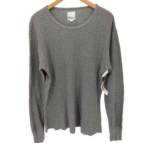 THE BASICS イタリア製 サーマル L/S カットソー メンズ 3