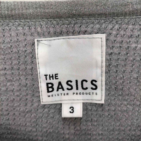 THE BASICS イタリア製 サーマル L/S カットソー メンズ 3