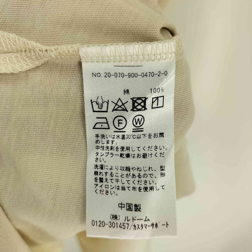 イエナ IENA 20SS 強撚天竺 ノースリーブ プルオーバー トップス レディース