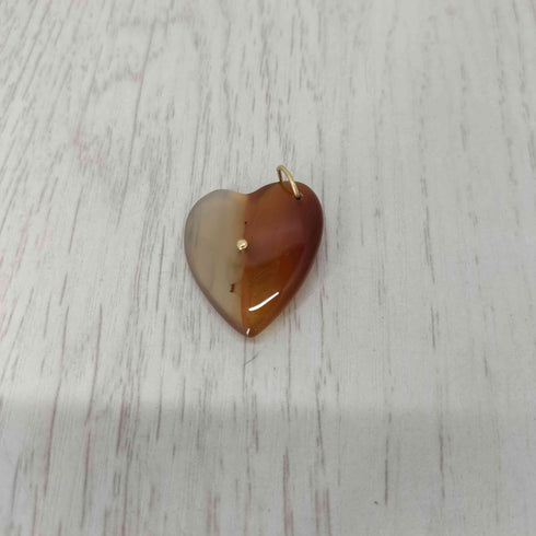 stones stone zoo くまモチーフ ハート型ペンダントトップ レディース