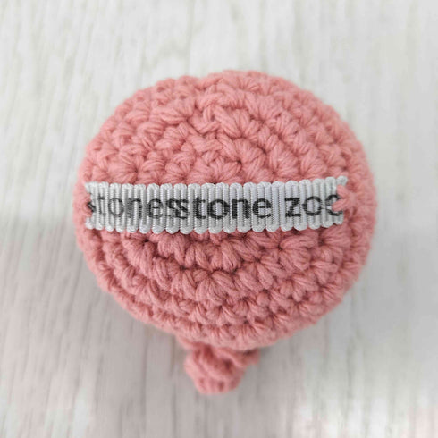 stones stone zoo くまモチーフ ハート型ペンダントトップ レディース