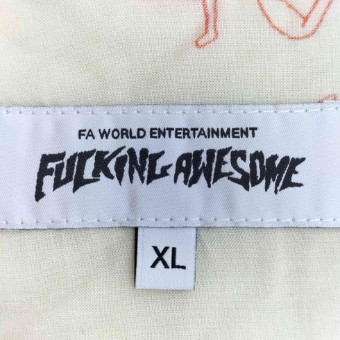 ファッキンオーサム FUCKING AWESOME I LOVE YOU Club Shirt メンズ JPN:XL