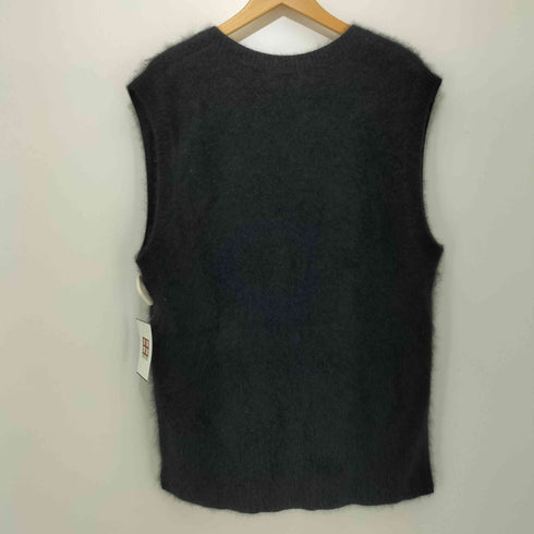 ユナイテッドアローズグリーンレーベルリラクシング UNITED ARROWS green label relaxing ヘアリー Vネック ニット ベスト レディース