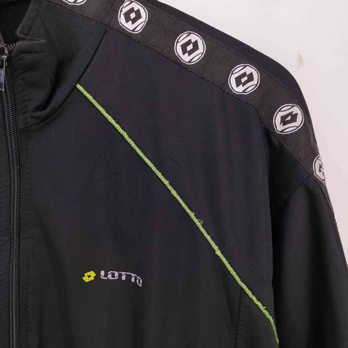 lotto ロゴライン ラグラン トラックジャケット メンズ