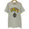 フルーツオブザルーム FRUIT OF THE LOOM 80s USA製 袖&裾シングル US.NAVY カレッジロゴ 2段プリント Tシャツ メンズ import:L