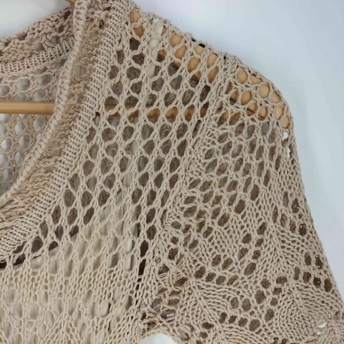 ランデブー randeboo Crochet knit dress クロシェニットドレス レディース FREE