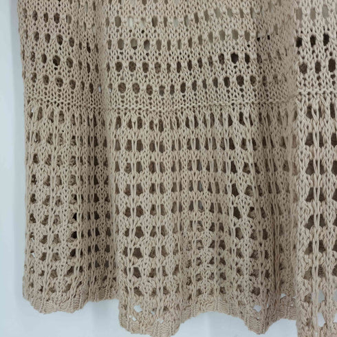 ランデブー randeboo Crochet knit dress クロシェニットドレス レディース FREE