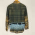 ザラ ZARA トロンプルイユプリントシャツ メンズ import:S