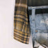 ザラ ZARA トロンプルイユプリントシャツ メンズ import:S