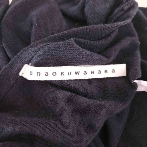 スナオクワハラ sunaokuwahara 装飾 プリント Uネック Tシャツ レディース JPN:M