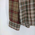ザラ ZARA チェック柄パッチワークシャツ メンズ import:L