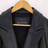 ザラ ZARA ニットコンビレザージャケット メンズ import:L