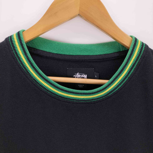 ステューシー Stussy ロゴ刺繍 鹿の子Tシャツ メンズ import:L