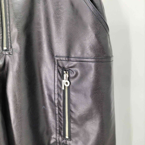プランクプロジェクト PRANK PROJECT Leather Cargo Shorts レディース FR:36-38