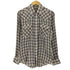 ギャップ Gap 70S 香港製 馬車タグ 襟芯 シアー ウエスタンシャツ メンズ import:M