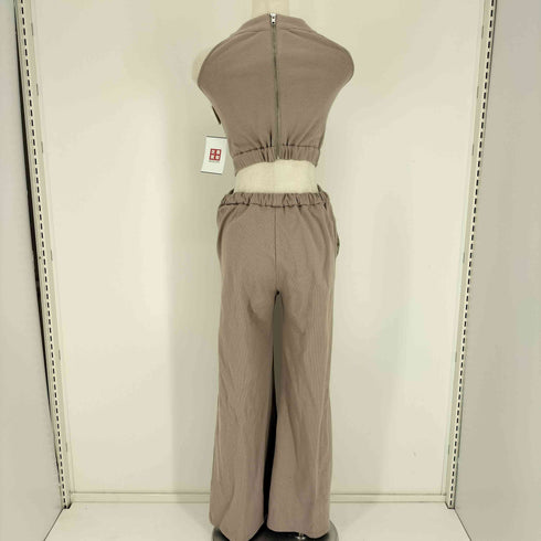 ジェイダ GYDA 22AW バック ZIP テレコロンパース レディース FREE