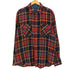 ジェーシーペニー JC Penney 80S THE MEN'S SHOP 襟芯 チェック ウールシャツ メンズ import:L