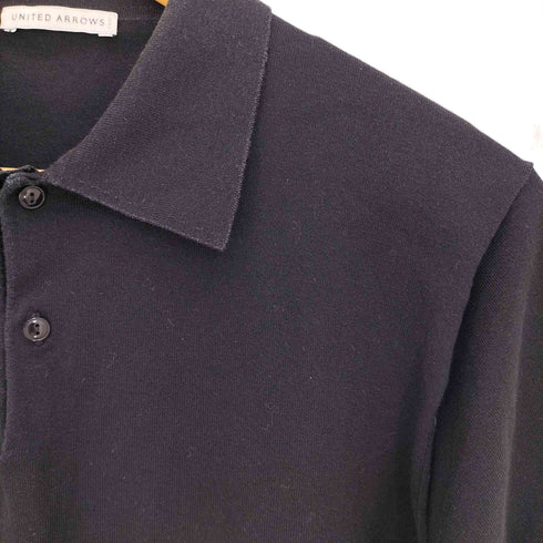 ユナイテッドアローズ UNITED ARROWS コットン ポリエステル ショートスリーブ ニット ポロシャツ ―COZY― ウォッシャブル ・抗菌防臭― メンズ JPN:M