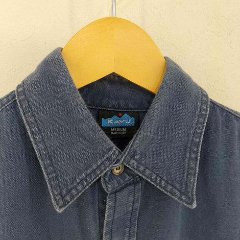 カブー KAVU USA製 ダック 半袖シャツ メンズ import:M