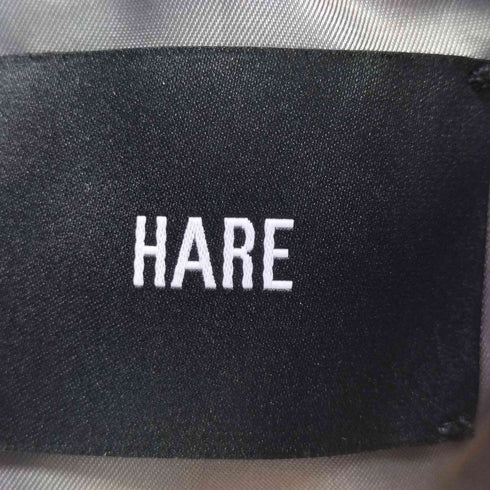 ハレ HARE ドッキングスリーブ ハイネッククロップドダウンジャケット メンズ