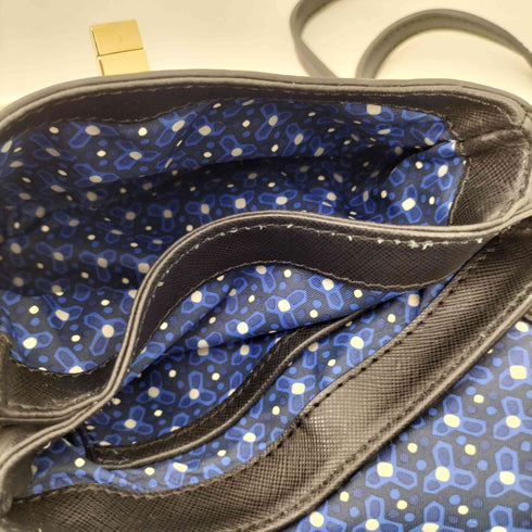 トリーバーチ TORY BURCH ロゴ 金具 裏地総柄 ミニ ショルダー バッグ ポシェット レディース