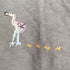 フォーティーファイブアール 45R アニマル刺繍 モックネック Tシャツ レディース