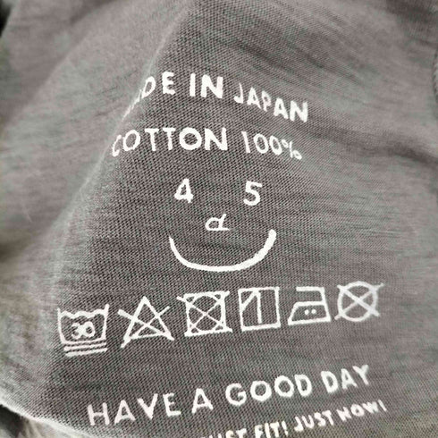 フォーティーファイブアール 45R アニマル刺繍 モックネック Tシャツ レディース