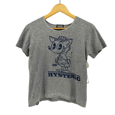 ヒステリックグラマー HYSTERIC GLAMOUR 17SS HEY JOEY パイル地 Tシャツ レディース FREE