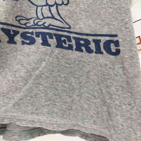 ヒステリックグラマー HYSTERIC GLAMOUR 17SS HEY JOEY パイル地 Tシャツ レディース FREE