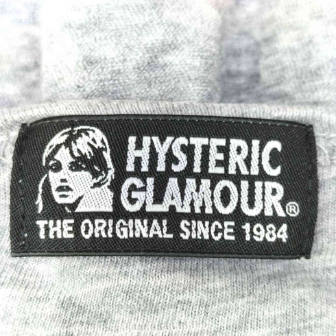 ヒステリックグラマー HYSTERIC GLAMOUR 17SS HEY JOEY パイル地 Tシャツ レディース FREE