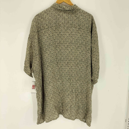 ピエールカルダン pierre cardin 韓国製 レーヨン100 S/S総柄シャツ メンズ 3XL