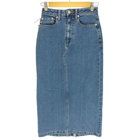 サロンアダムエロペ SALON adam et rope 24SS リメイクライク ジップアップ デニム スカート レディース JPN:S