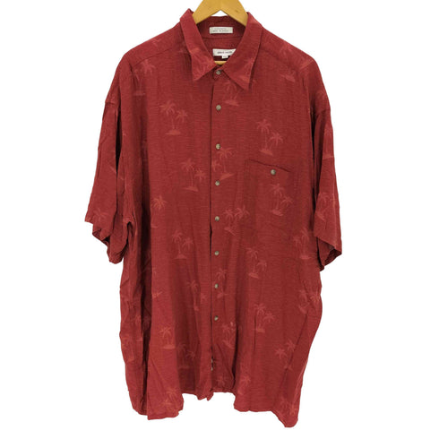ピエールカルダン pierre cardin 韓国製 レーヨン100 S/Sアロハシャツ メンズ 2XL
