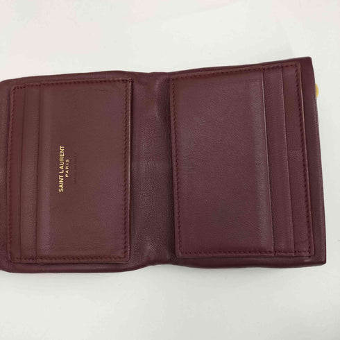 サンローランパリ SAINT LAURENT PARIS カリプソ コンパクトウォレット 三つ折り財布 メンズ