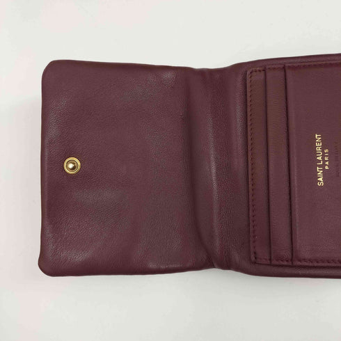 サンローランパリ SAINT LAURENT PARIS カリプソ コンパクトウォレット 三つ折り財布 メンズ