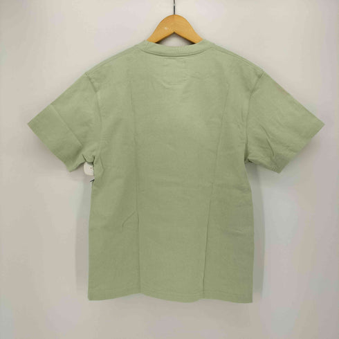 UABONI ヘビーオンス コットン うさぎ シルエット プリント Tシャツ レディース 38